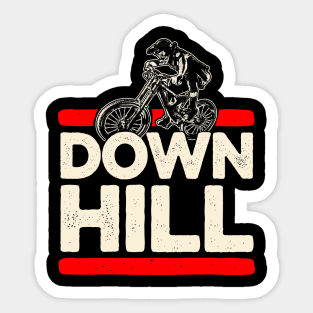 Mountain Bike Downhill MTB Sticker